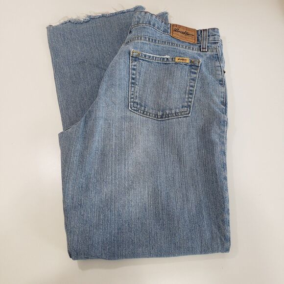 Women's Levi Strauss Signature Jeans Stretch Mid Rise Bootcut Misses 14 Medium - Picture 12 of 12